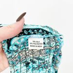 Womens Boho Gypsy‎ Hippie Artsy Silk Blend Paisley Wide Leg Palazzo Pants OS Blue Size undefined Photo 5