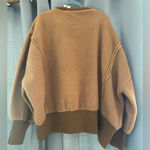 Free People  We The Free Cozy Camden Sweater New With Tags in Sandstorm size XL Photo 4