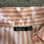 Boohoo Satin Pinstripe Pajamas Photo 2