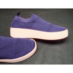 Steve Madden BEALE Navy Knit Fabric Slip On Low Top Shoes Women's Size 6.5 Photo 5