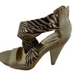 Bucco Saba 7 zebra crema stiletto wedge Photo 0