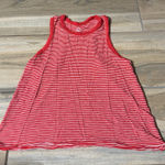Aerie red and white striped  tank top  Photo 0