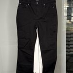 J.Crew NWT Petite Flare Crop Black Jean All-day Stretch Photo 1