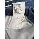 Bamboo  Flare Mid Rise Split Leg Blue Jean‎ sz 13 Hipster 90s Throwback Photo 9