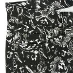 RUDE Super Skinny Jeans Black White Skull Baroque Print Size 32 Punk Grunge Goth Photo 4