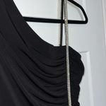 XScape NWT  Rhinestone-Trim One-Shoulder Gown Photo 2