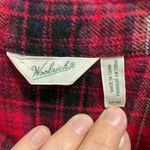 Woolrich  The Pemberton Flannel Long Sleeve Button Down Shirt‎ Black Red Size M Photo 7