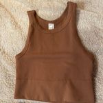 NIKIBIKI Brown Halter Tank Top Photo 0