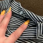 PaperMoon SM Paper moon Stripe Turtle Neck Angle Maxi Dress Photo 1