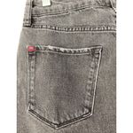 BDG  Urban Outfitters Black Denim Mini Skirt Raw Hem Distressed Sz M Grunge Edgy Photo 3