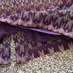 Missoni Lindex purple pattern midi skirt size 38 Photo 3