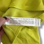 ZARA ‎ NWT Satin Cropped Cowl Neck Top Womens Size S Neon Green Photo 5