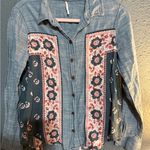 Free People Born Free Bandana
Print Chambray Western Shirt Photo 3