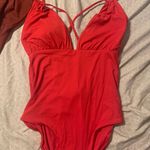 Target Red One Piece Swimsuit Photo 0