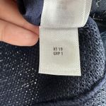 St. John  Evening Jacket 12 Navy Textured Fringe Cocktail Statement Luxury Blazer Photo 8