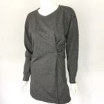 CAbi  Put On Dress Gray Small Long Sleeve Photo 1