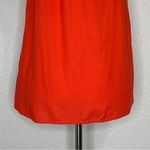 Old Navy  Linen Blend Ruffled V-Neck No-Peek Button-Front Blouse Top Photo 7