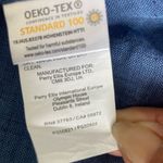 Perry Ellis 100% Linen Blue Button Down Shirt Women’s 3X NWT Photo 9