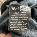 Alphalete Blue & Black Logo Camo Cropped Hoodie Sweatshirt Size Small Photo 5