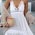 Free People Brand new Adella White  Dress, Adjustable Straps! Photo 0