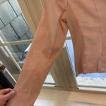 Ivanka Trump  Baby Pink Micro Suede Jacket, Size XS Photo 5