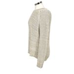 Vince Raglan Crewneck Knit Sweater Ivory Cream Size Small Photo 6