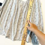 Lucky Brand Boho flowy Tank Top SMALL Pleated in Allure gray sleeveless NEW Photo 6