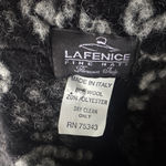 Lafenice Italian Made Wool Headband Black Photo 2