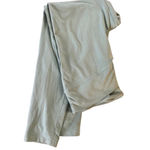 PINK - Victoria's Secret Pink Victoria’s Secret Crossover Yoga Pant Sz. XL Sage Green Cotton Blend Photo 2