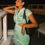 Nia Mini Dress Green Size XS Photo 2