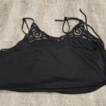 Free People Intimately  Crochet Blouson Cropped Cami Tank Top Size Large Photo 2