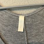 Acting Pro Grey Short Sleeve V neck tunic Top Photo 1