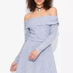 Wild Fable NWT Off-Shoulder Dress with muted textured flowers size M Photo 0