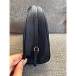 Kate Spade  S362 Jae Black Nylon Medium Dome Cosmetic Zipper Bag Pouch Photo 3