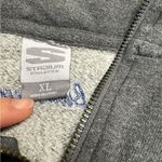 Stadium Athletics Vintage Duke University  Dark Gray Quarter Zip-Up Sweater XL Photo 2