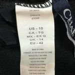 CHAPS Swimsuit Womens 10 Black One Piece Slimming Fit Waist Minimize NEW Photo 7