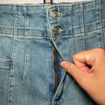 We The Free  Jayde Flare Jeans Cropped Medium Wash High Rise Boho Women 25 Petite Photo 4