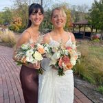 Birdy Grey Brown Strapless Bridesmaid Dress Photo 6