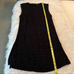Ralph Lauren Lauren  black sleeveless sweater dress tunic size large, runs small Photo 7