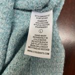 Cyrus Waffle Wave Long Sleeve Blue Blouse Size Large Photo 4