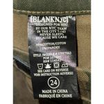BLANK NYC NEW Brown Green Tan Camo Camouflage Denim Midi Skirt Womens Size 24 Photo 4