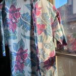 Unique Vintage 80s Vtg IMPACT summer tropical button down shirt Photo 5