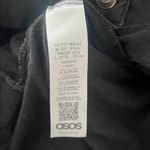 ASOS  Black Denim Overalls Straight Leg Stretch W32 L32 Photo 6