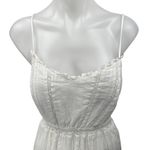 Z Supply  White Ruffle Lace Sleeveless Cami Camisole Midi A-Line Tank Dress Sz S Photo 2