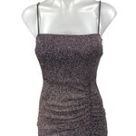Windsor  After Hours Glitter Black Sleeveless Cami Camisole Tank Bodycon Dress S Photo 1