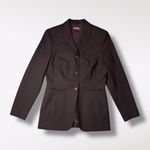 Classiques Entier Y2K  Black Wool Blend Blazer Womens Size 6 Photo 9