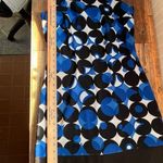 AB Studio Sheath Sleeveless Blue,Black & White Dress Photo 6