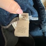 Brunello Cucinelli  The stitchless jean ankle crop sz 10 denim straight leg jeans Photo 9