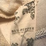 Blu Pepper  wrap front sweater and lace back detail Photo 3