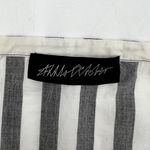 Anna October Off the Shoulder Stripe Dress Black White Midi Ruffle Sleeves Size undefined Photo 2